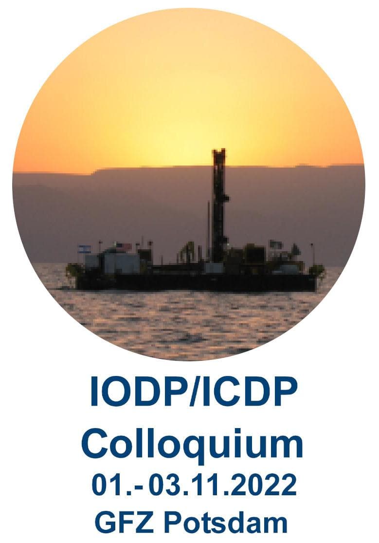 Gemeinsames ICDP / IODP Kolloquium Potsdam: 1.-3.11.2022 Cover