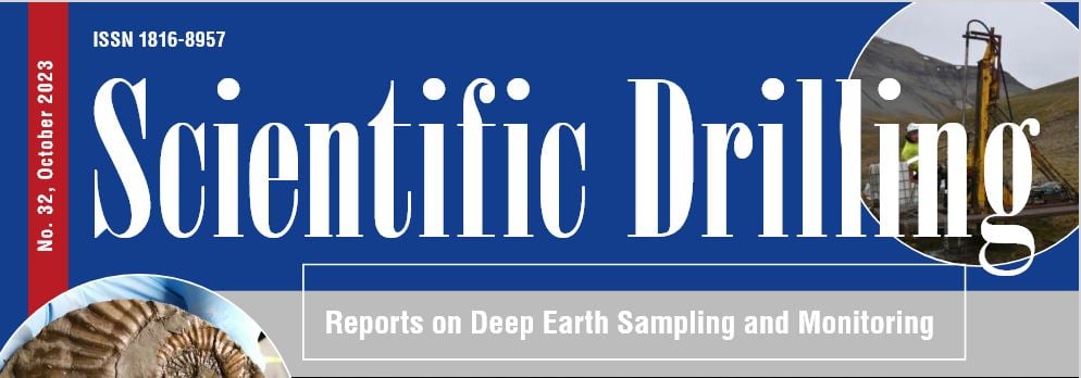Scientific Drilling No. 32, October 2023 is out now!