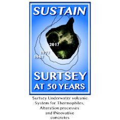 ICDP Project SUSTAIN (Forschungsbohrung auf der Vulkaninsel Surtsey): Experimentelle Untersuchungen zur Entstehung und zur thermischen Geschichte von Surtsey Logo